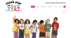 Desktop Screenshot of childsplay-dewsbury.co.uk